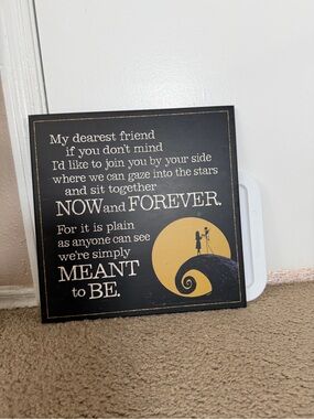 Nightmare Before Christmas Wall Decor